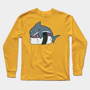 Sushi shark Long Sleeve T-Shirt